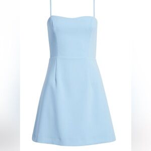 French Connection Savanah dress in light blue